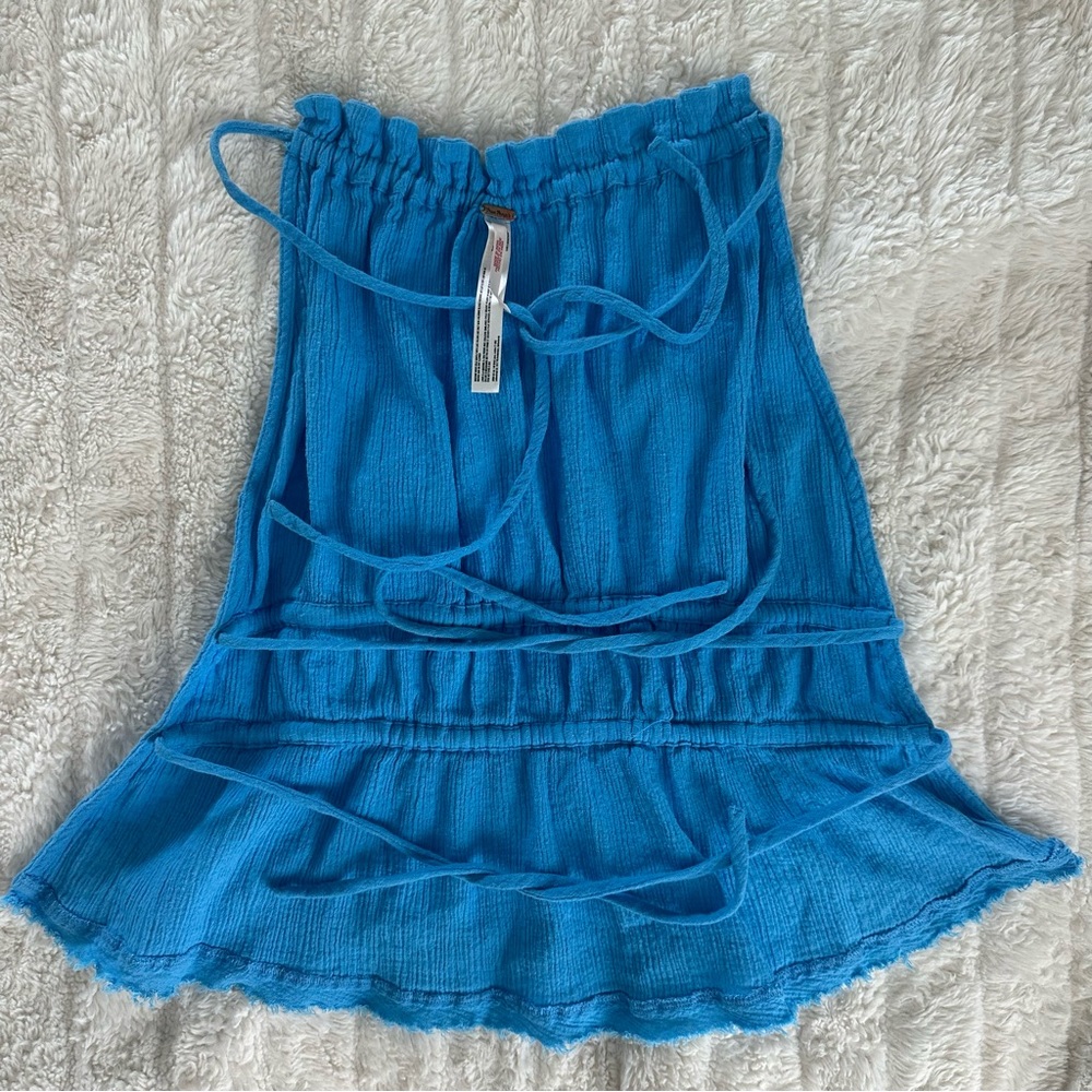 Free People Open Back Top